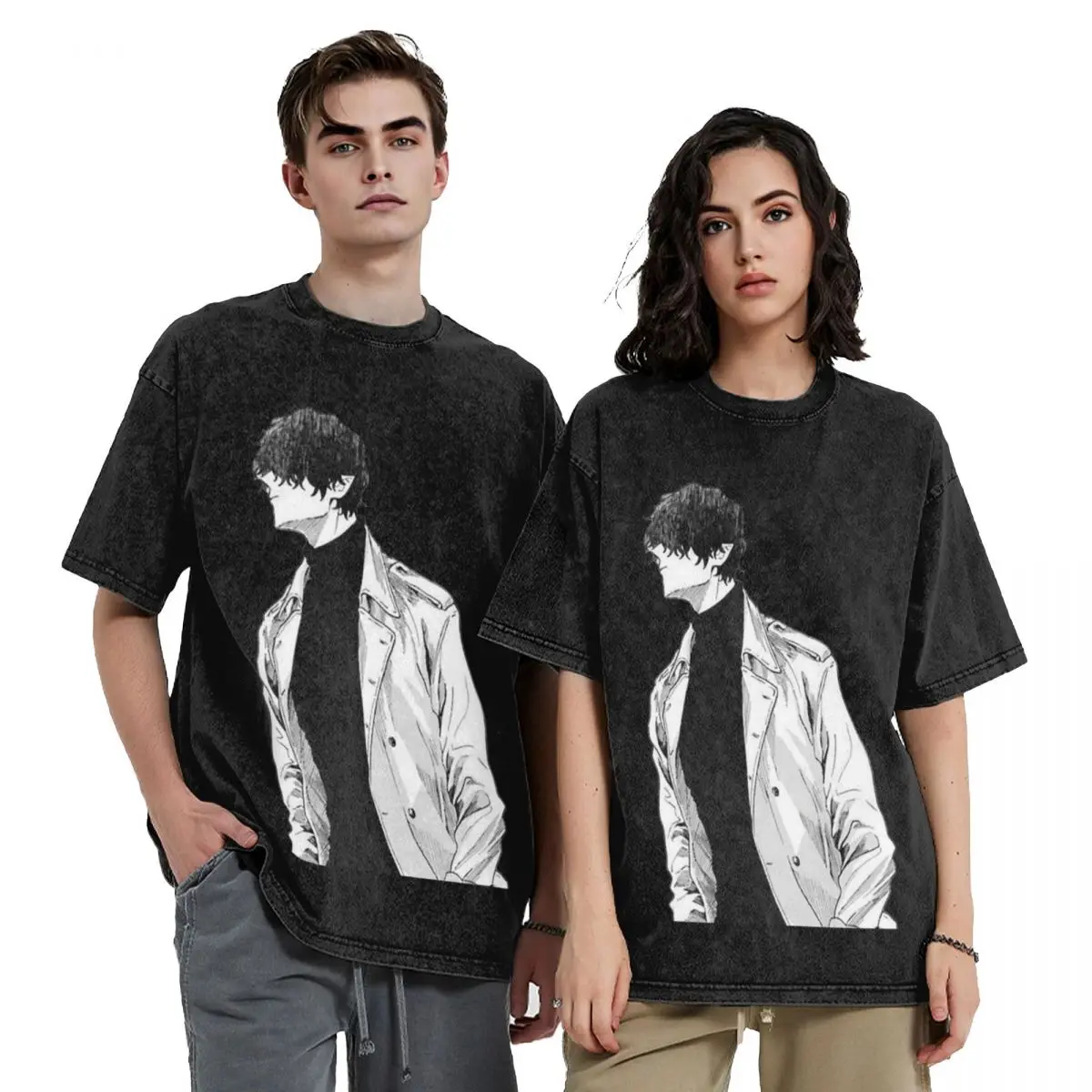 

Kyuujitsu no Warumono-san T-Shirt summer top Personalized t-shirt anime tshirt T-shirts man T-shirt men