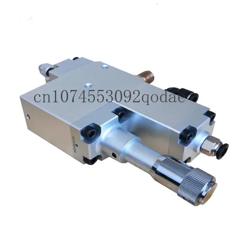 One-piece quantitative butter machine metering valve with micrometer, pneumatic grease metering valve, grease  accessories