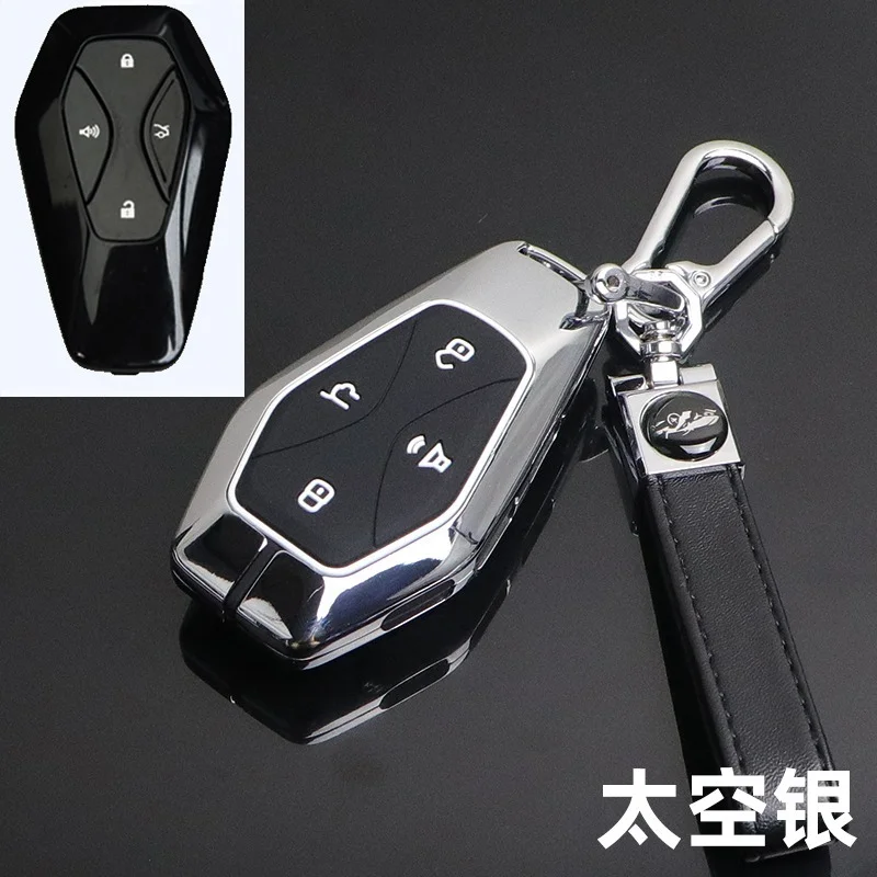 

Customized High End Metal Full Shell Buckle Car Key Covers for Toyota Alphard S T Key Case Car Accessories