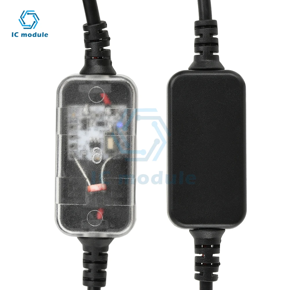 Interruptor de Sensor de luz, interruptor de Sensor de Control de luz, Cable USB, Cable de Sensor de luz de encendido automático de día/noche para luces de techo, tira LED