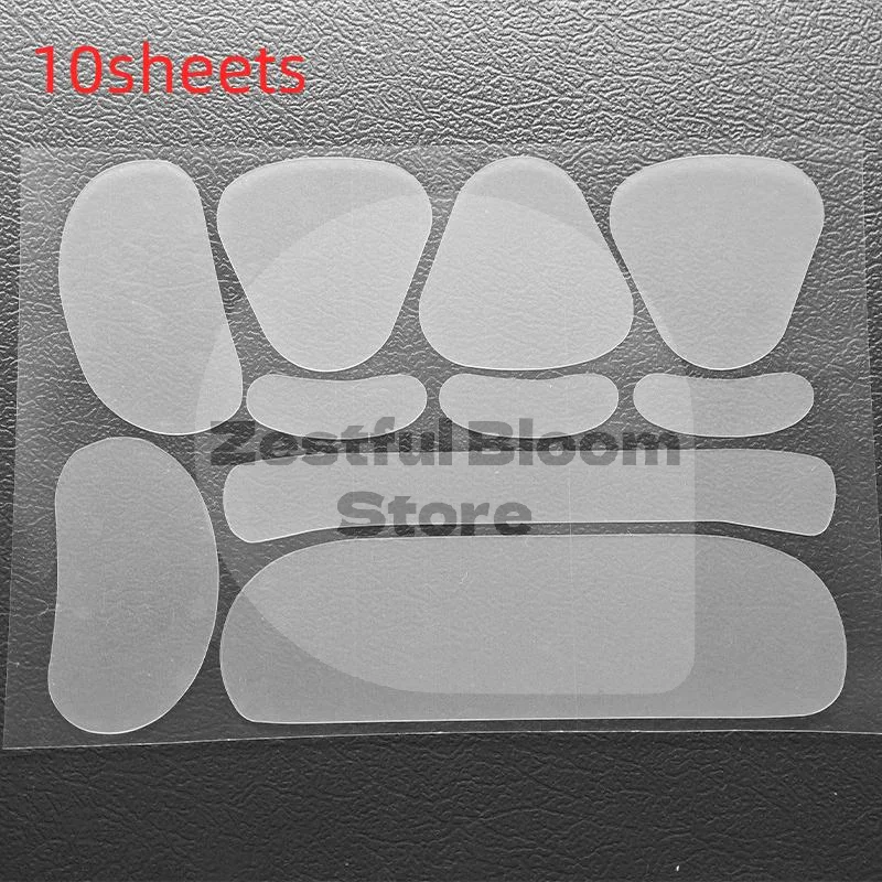 100Pcs PE Material Forehead Smile Patterns Transparent Skin-friendly Anti-Wrinkle Sticker Invisible Nasolabial Folding Patches