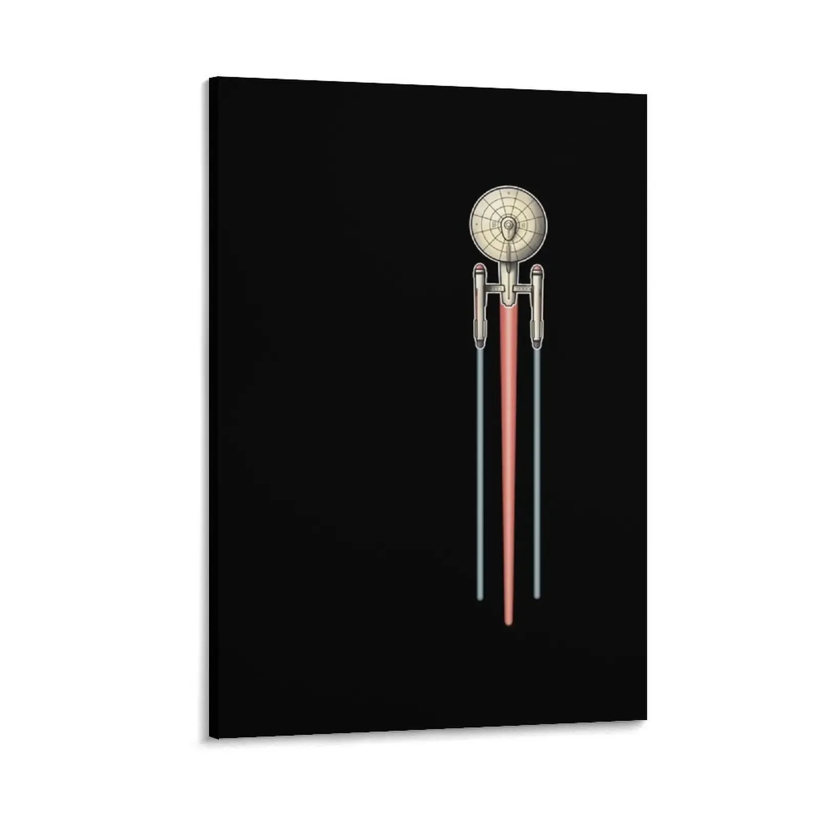 

USS Enterprise Star Trek 2 Canvas Painting Decor for room house decorations poster aesthetic