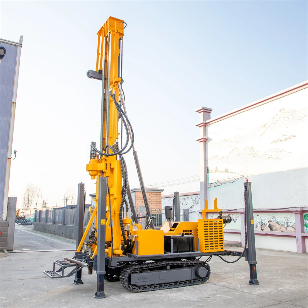 YG Factory Price 100 M Depth Wells Core Drill Drilling Machine Water Pneumatic Dual-purpose Drilling Rig Machinery for Mexico