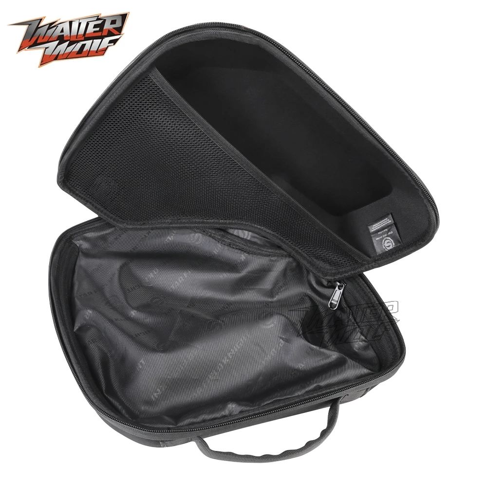 2025 R1300GS تحطم بار حقيبة التخزين لسيارات BMW R1300 GS مغامرة المصد الأمامي الأمتعة 2 قطعة أداة أكياس السفر بجولة الجانب العديلات