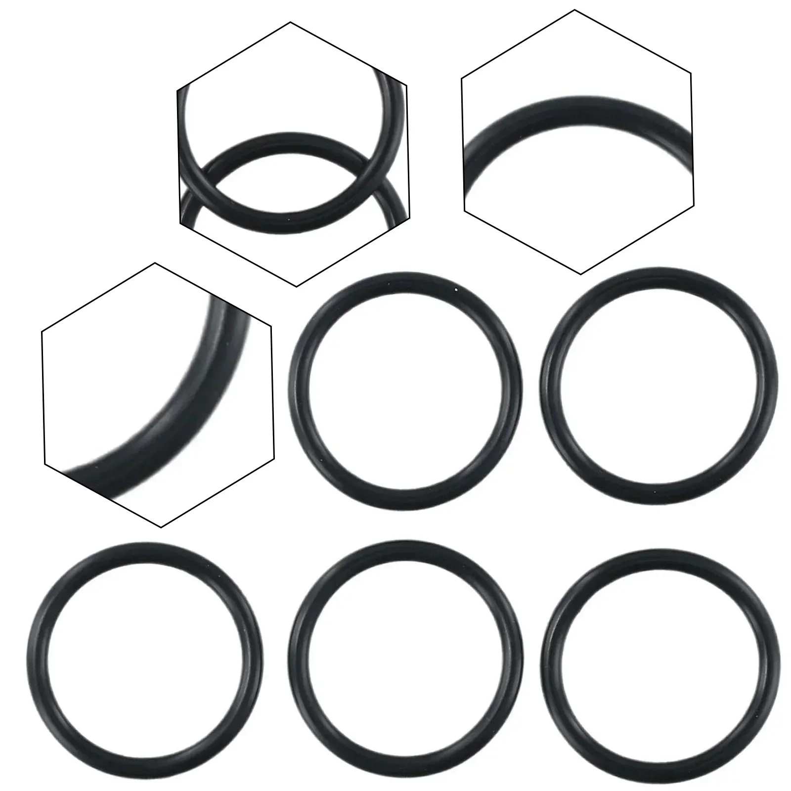 5 Pcs O Ring Seal For 38mm Bath SInk Basin Drain Plug RUbber Seal Replacement Fixes Basin Plugs Facial Basin Drainer Accessories