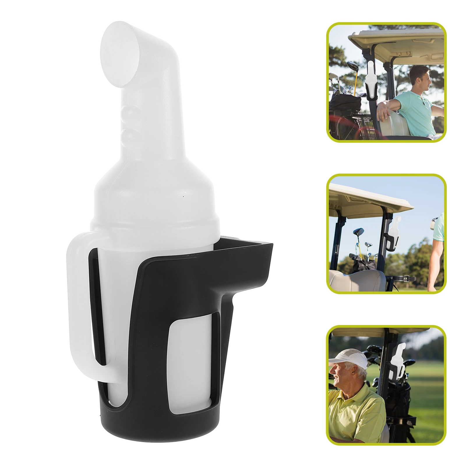 

1 set Golf Cart Sand Bottle Universal Holder No Drilling Durable ABS Plastic Easy Installation Golf Accessories Sand Fillers