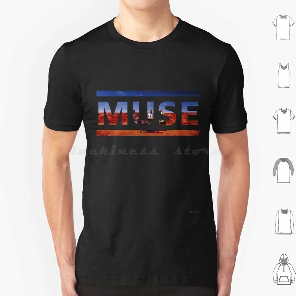 Black Holes And Revelations Muse Cover Logo T Shirt 6xl Cotton Cool Tee Muse Black Holes And Revelations Logo Cover Album Music