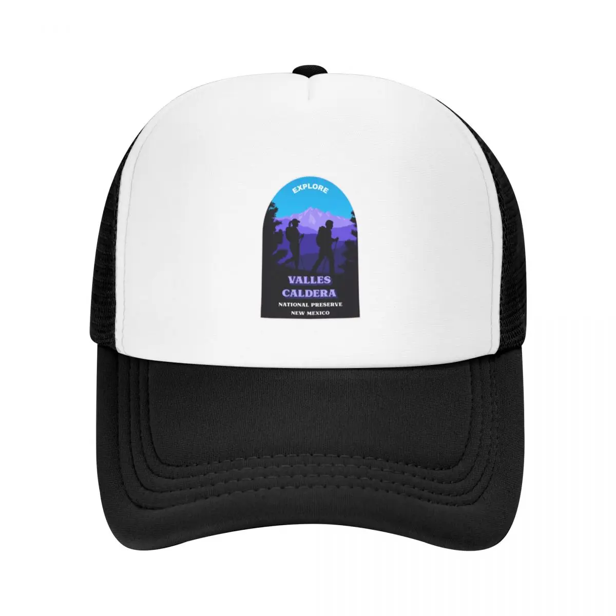 Valles Caldera National preserve New Mexico Explore Hiking Baseball Cap Hat Luxury Brand party Hat Women Caps Men's