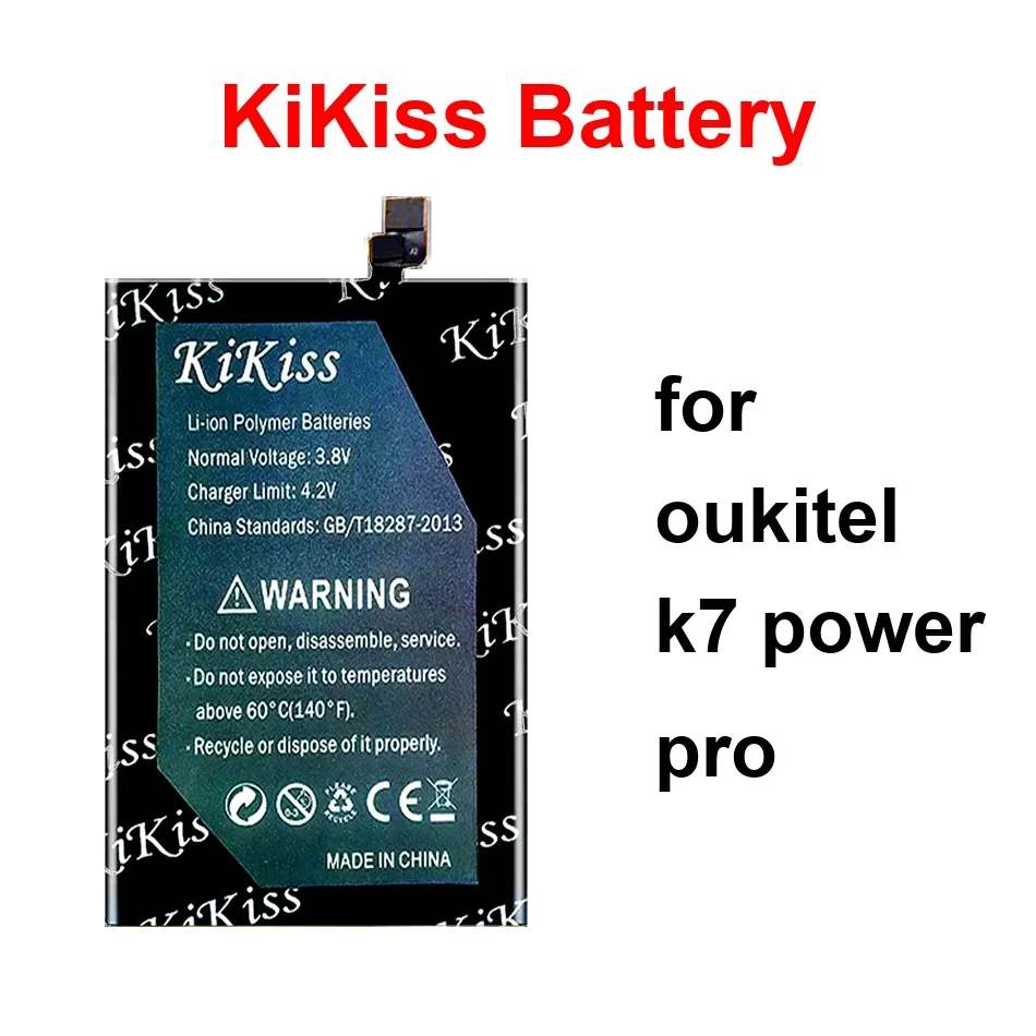 

Mobile Phone Battery High-Efficiency 11000-13000Mah For Oukitel K7 Power Pro