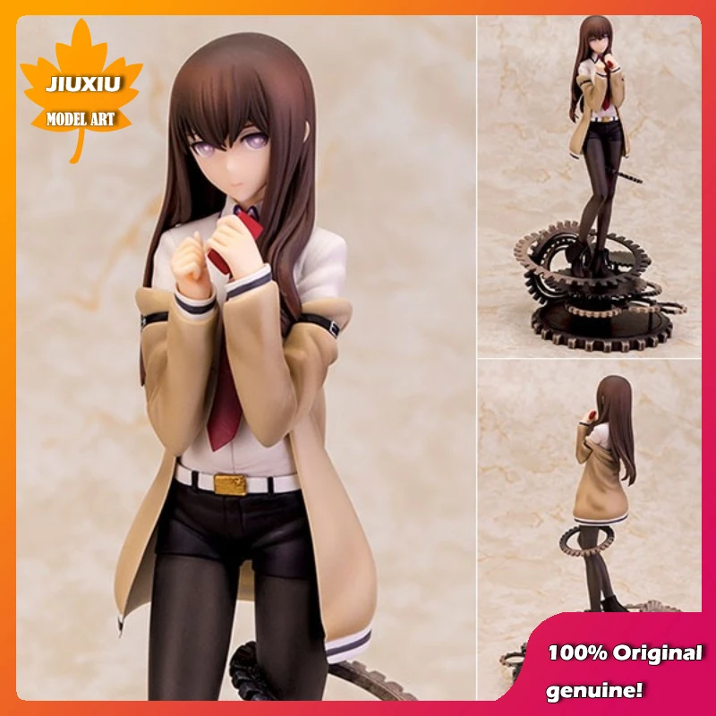 

100% Original: Anime Steins;Gate Makise Kurisu helper 22cm PVC Action Figure Anime Figure Model Toys Figure Collection Doll Gift