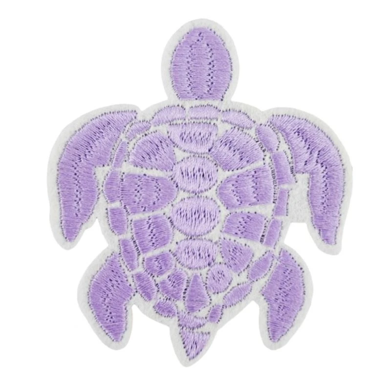 Embroidered Turtles Sew Patches Trimmings Applique for Wedding Dress Curtain Scarf Diy Decorations