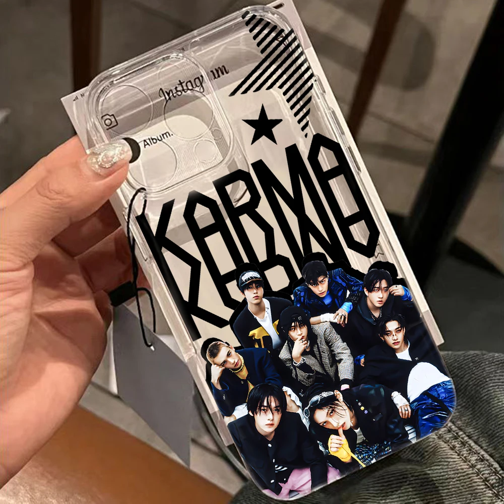 Kpop k-kids Phone Case For Samsung Galaxy S25 S24 S23 S22 S21 S20 FE Note20 Edge Plus Ultra Lite 5G s-strays Clear Back Cover - náhled 4