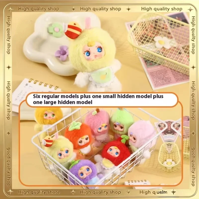 

Nommi V3 2025mm Candy Fruity Plush Toy Blind Box - Trendy Vinyl Face Collectible Doll Cute Desktop Decoration Furry Soft Toy