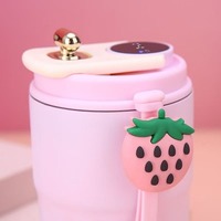 Trendy Intelligent Thermal Cup 316 Stainless Steel 450ml Water Bottles Temperature Display Portable Coffee Cup for Travel