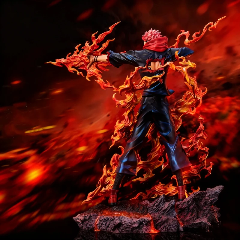 주술회전 30cm 익스트림 에디션 스쿠나 액션 피규어 유지 이타도리 GK 모델 PVC 페인팅 완성품 스태츄 애니메이션 장난감 소년 선물