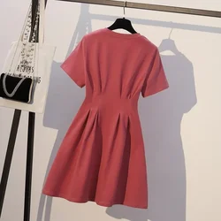 Woman Dress Beach Dresses for Women Short Red Holiday Mini on Promotion One Pieces Chic and Elegant Pretty Y2k G Aesthetic Hot X