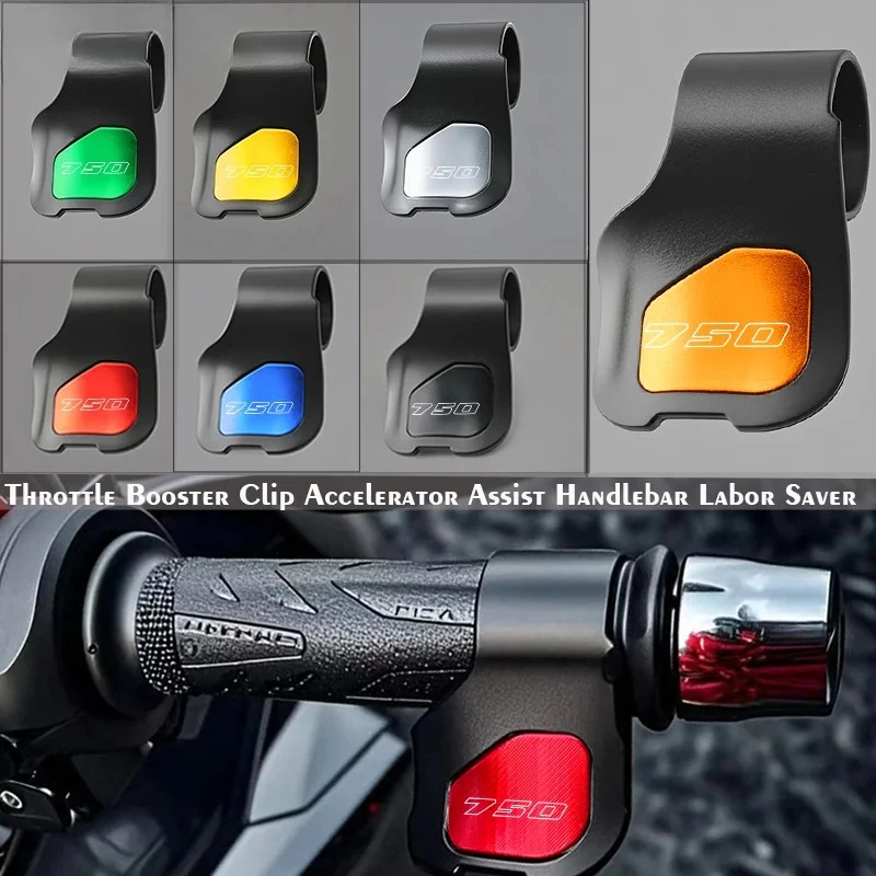 Empuñadura de manillar de Moto, Control de crucero, acelerador, Clip de acelerador, refuerzo de ahorro de trabajo para KAWASAKI Z750 Z 750 2007 2008-2025