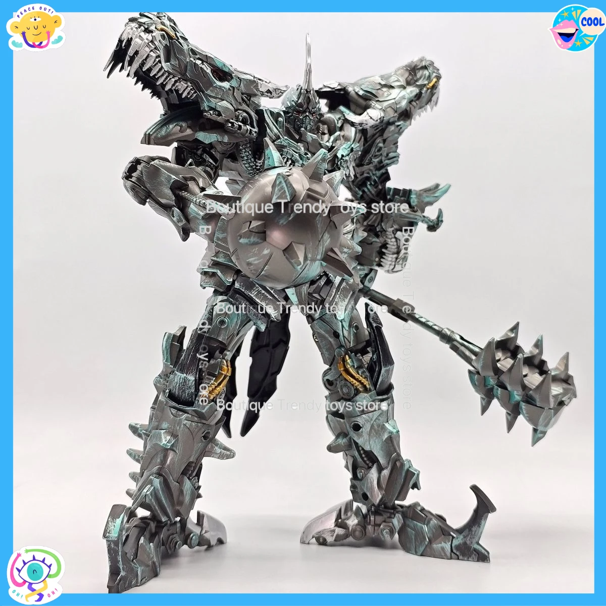 [En Stock] BAIWEI TW-1104 Figura de Acción de Dinosaurio Transformable de 27CM - Modelo de Robot Pterosaurio Alado