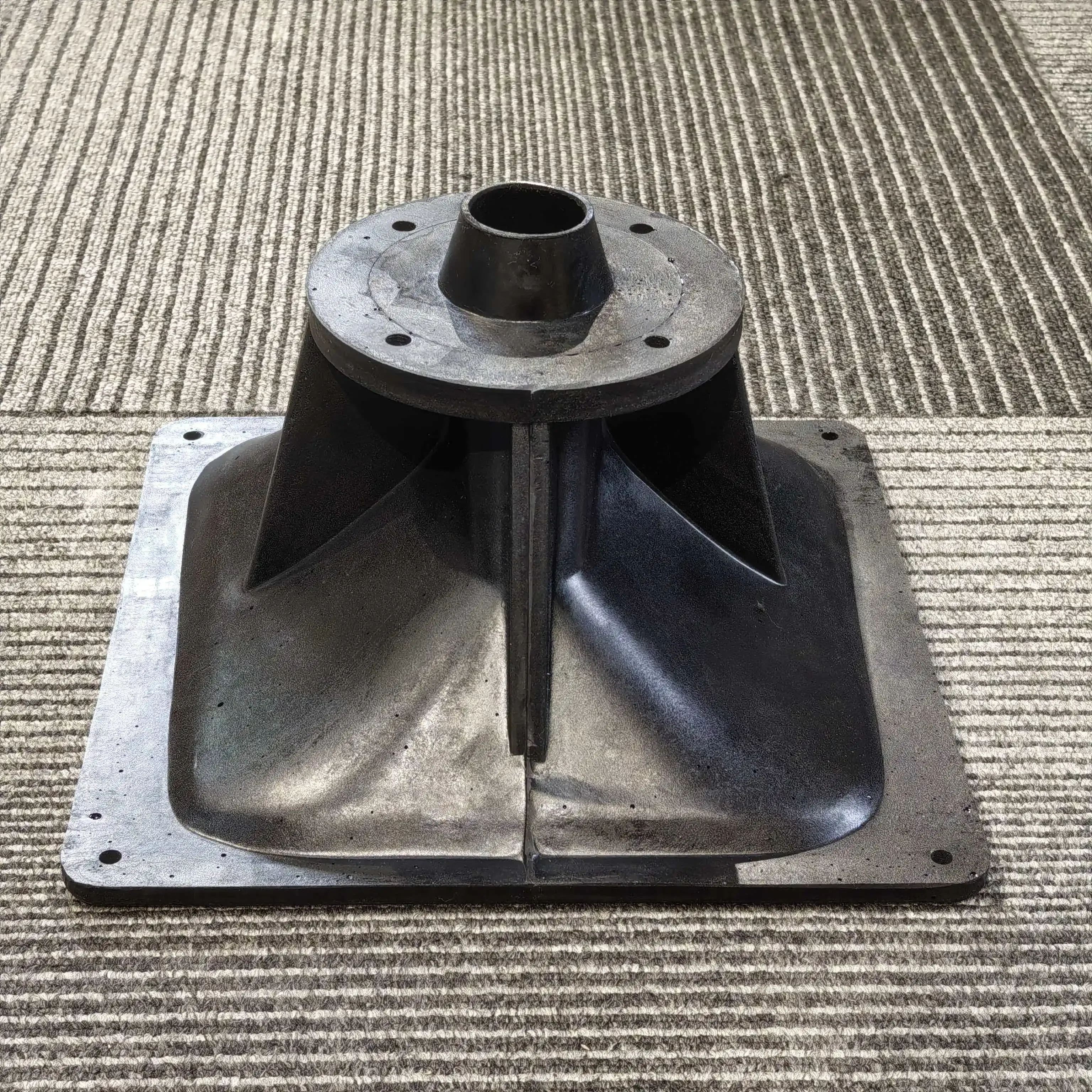 MW Audio 1"/1,4" Bühnenhorn mit Doppelröhre, 55 ° /110 ° x 50 ° Breitbandiger Wellenleiter für Profi-Lautsprecher – Detail 9