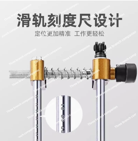 Hole Opener Device Set Lock Fitting Jig Slotting Doorlock Mortising Template Lock