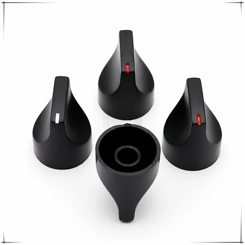 5PCS 19×24MM Plastic Linear Slide Potentiometer Knob Cap 6mm Splined Hole Rotary Knobs for Guitar Amplifier Mixer Volume