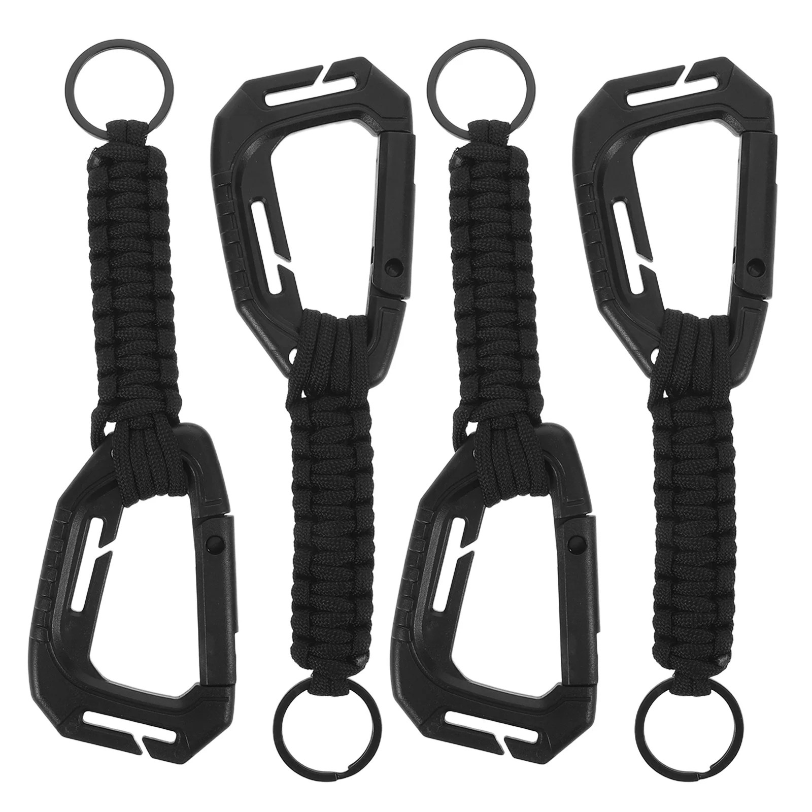 4Pcs Universal Bottle Attachment Clips for Backpacks Durable Nylon Plastic Hiking Camping Fishing Outdoor Adventure Gear