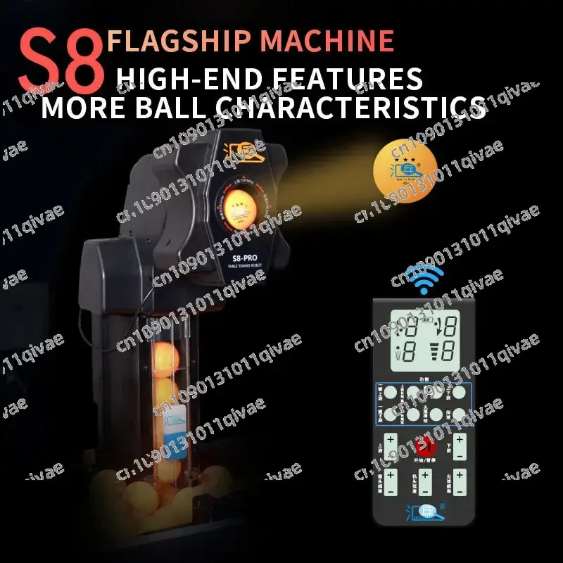 Huipang S8-PRO/JT-A روبوت لتنس الطاولة يقدم آلة روبوت أوتوماتيكية بالكامل قابلة للبرمجة مدرب تنس الطاولة بينج بونج