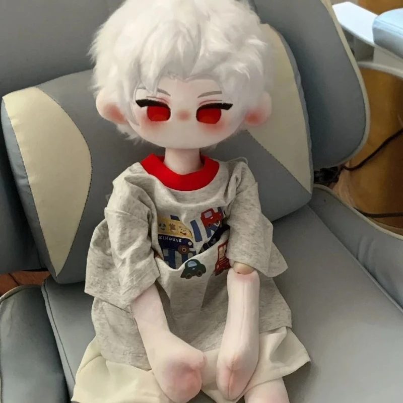 

Love and Deepspace Original Authentic 60cm Ghost style Jointed Cotton Doll SylusCaleb Aster Rafayel Zayne Peripheral Collectible