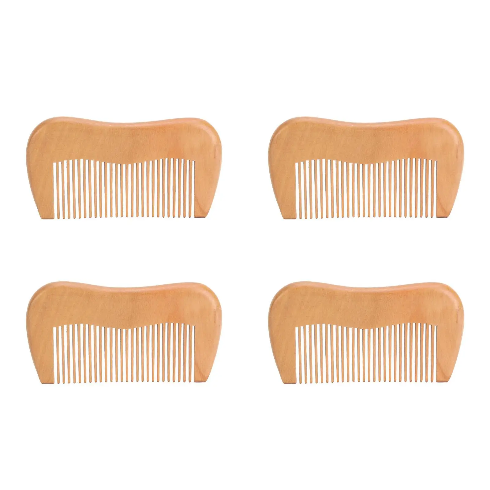 Ergonomic Wooden Hair Comb for men - Fine Tooth, Reduces Breakage, Massages Scalp, Anti-Static, Perfect for home Use