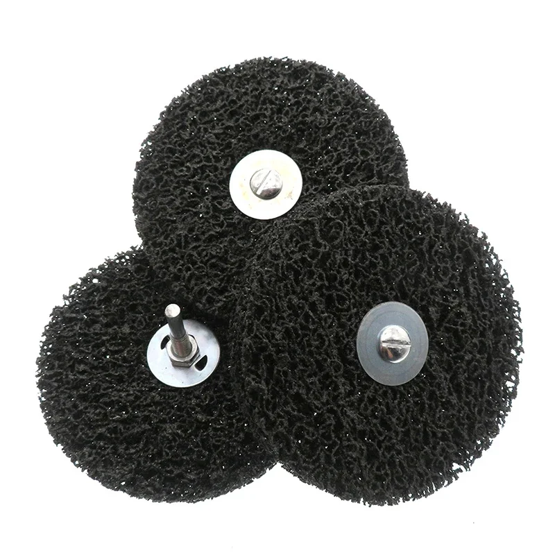 2-5 Zoll Schleifscheibe Poly Strip Disc Farbe Rostentferner Beschichtung für Winkelschleifer Clean Polish Metall Motorrad Auto Holzarbeit