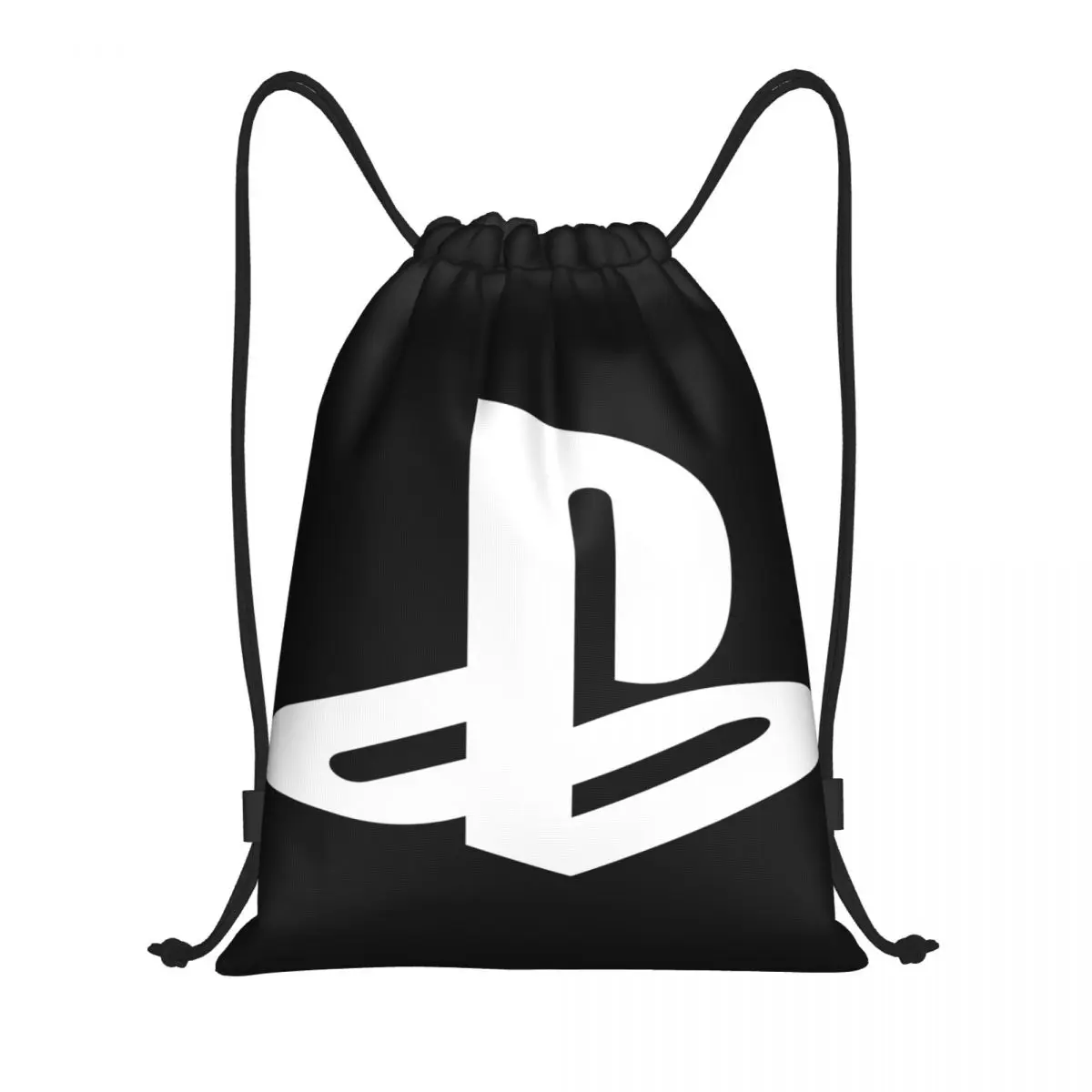 Custom Playstations Drawstring Bags for Training Yoga Backpacks Women Men Game Gamer Gift Sports Gym Sackpack