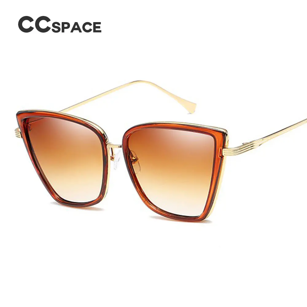 45255 Women Cat Eye Sunglasses Mirror Glasses UV400 Fashion Male Female Shades