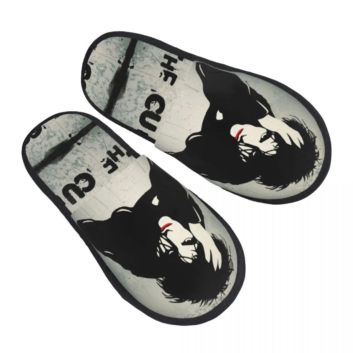 The Cure Robert Smith uomo donna pantofole pelose moda pantoufle homme pantofole da casa