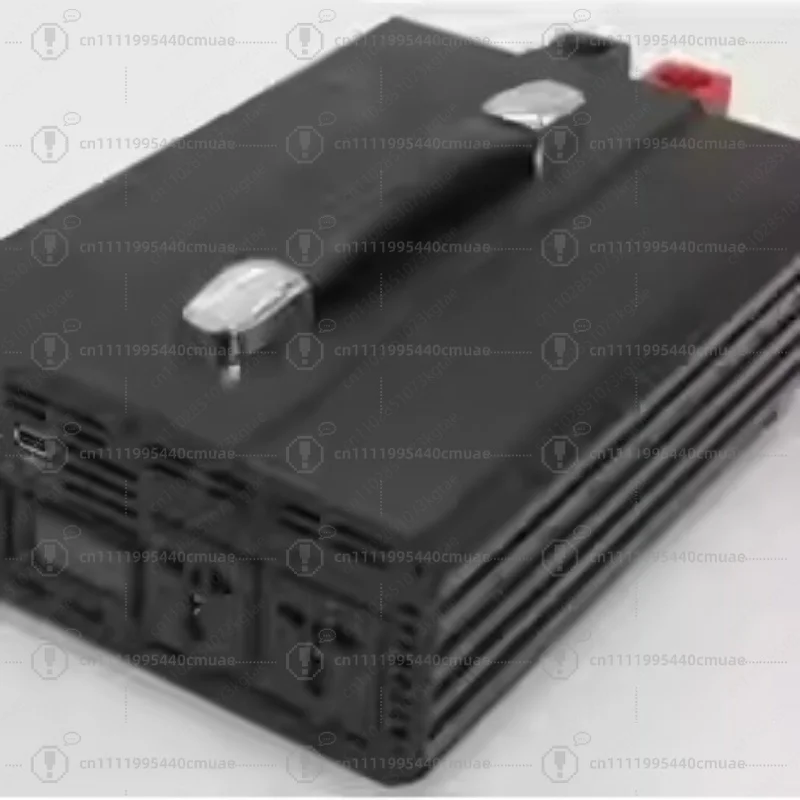 Electric Vehicle Power Inverter, 48V DC to 220V AC Converter for E-Bike & E-Trike, Mobile High-Wattage Outlet for Power Tools