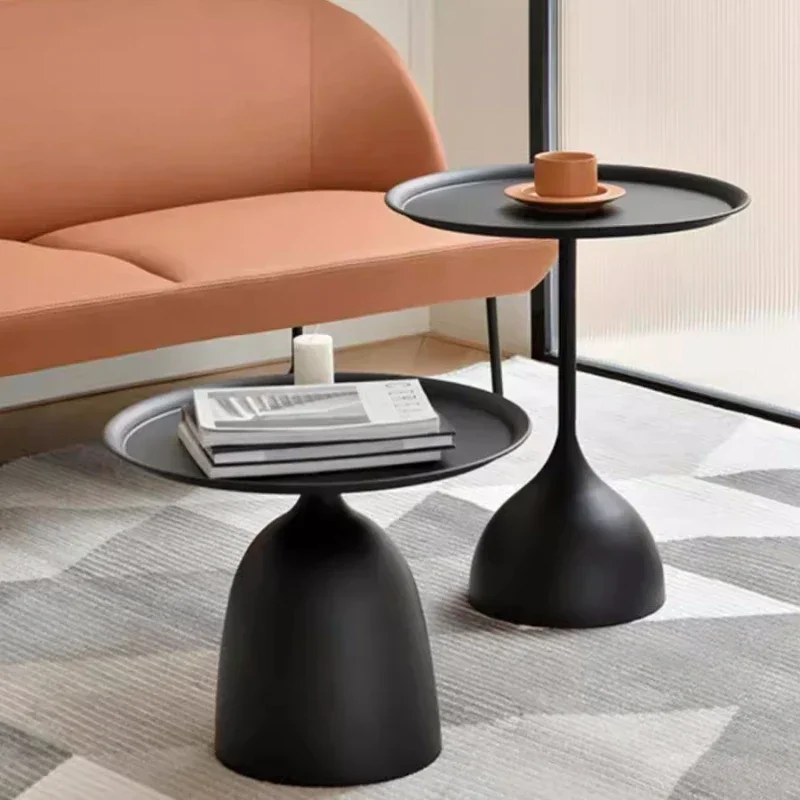 

Luxury modern living room furniture, popular Nordic coffee table, simple and lightweight sofa side table, easy clean small desk