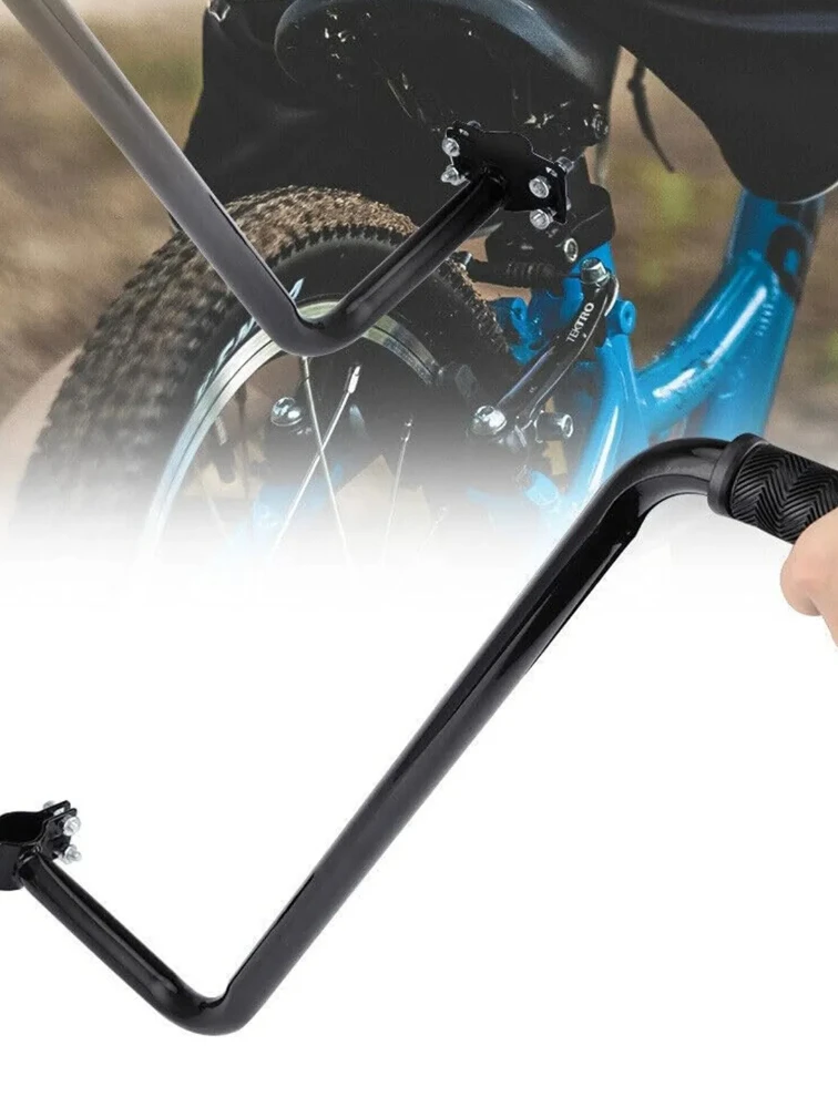 AliExpress Bike Push Training Bar Non-Slip Safety Grip Safety Pole Control Handle Children Kids Cycling Auxiliary Bike Handle Accessories