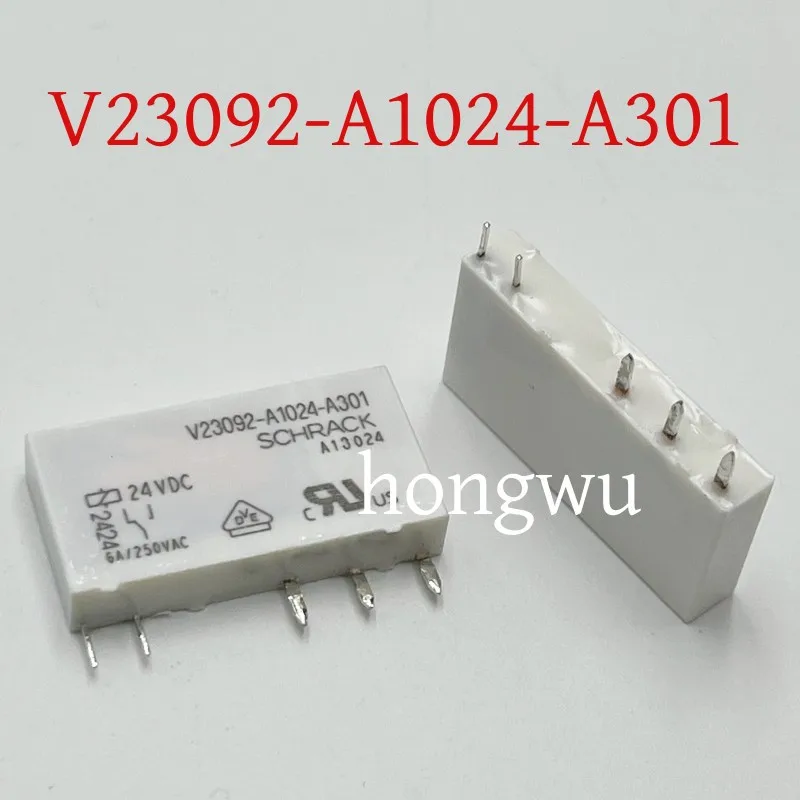 

100% Original New 5PCS V23092-A1024-A301 DC24V relay 6A 5pins