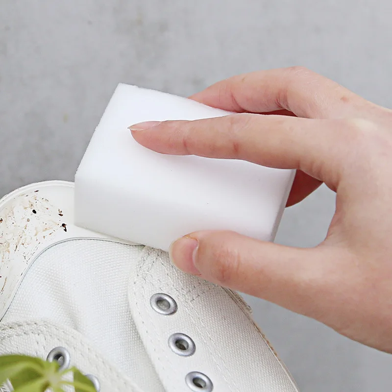 100 stücke Melamin Magie Schwamm Radiergummi Scheuer Pad Geschirr Schwamm Küche Büro Schwamm Magie Hause Reinigung Werkzeug