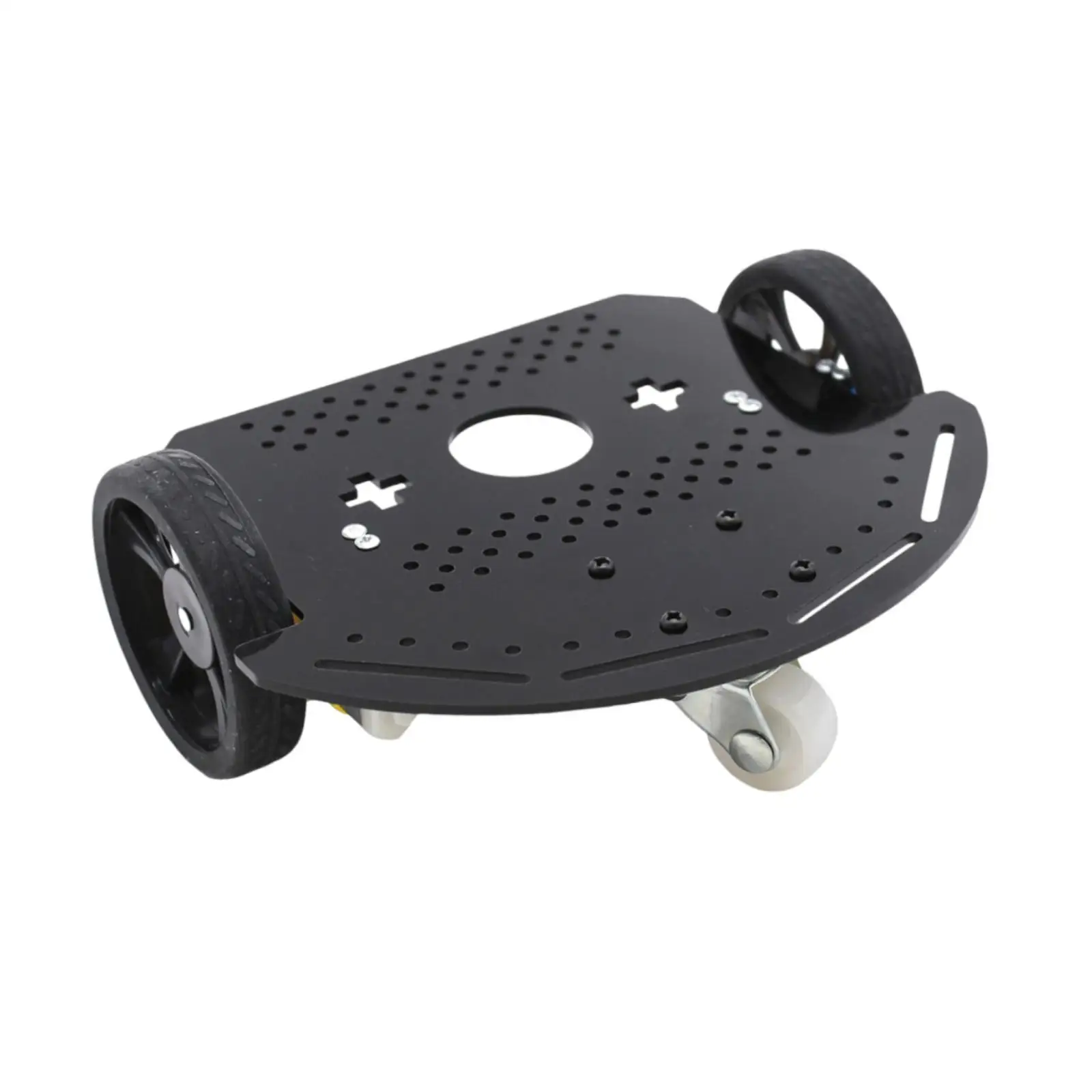 2WD Smart Robot Car Chassis Nonslip Replaces Noise Reduction with Silicone Wheels Base Easy Installation DIY Learning Projects