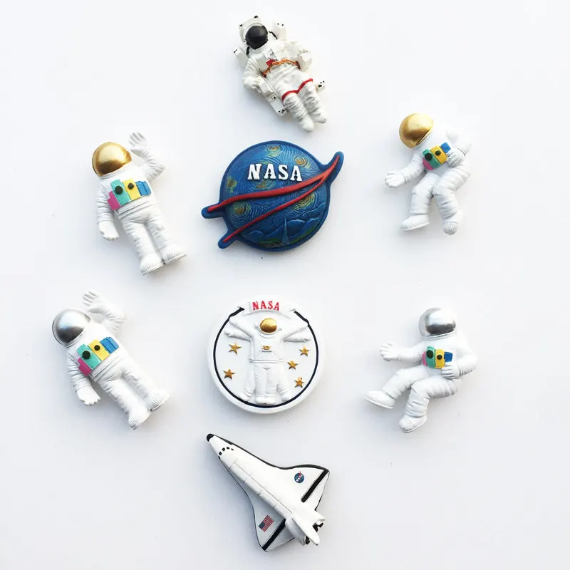 

NASA astronaut magnet refrigerator sticker three-dimensional space shuttle space creativity space technology