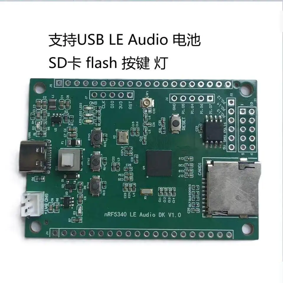 

NnRF5340 Nordicss LEAudio Evaluation Development Board