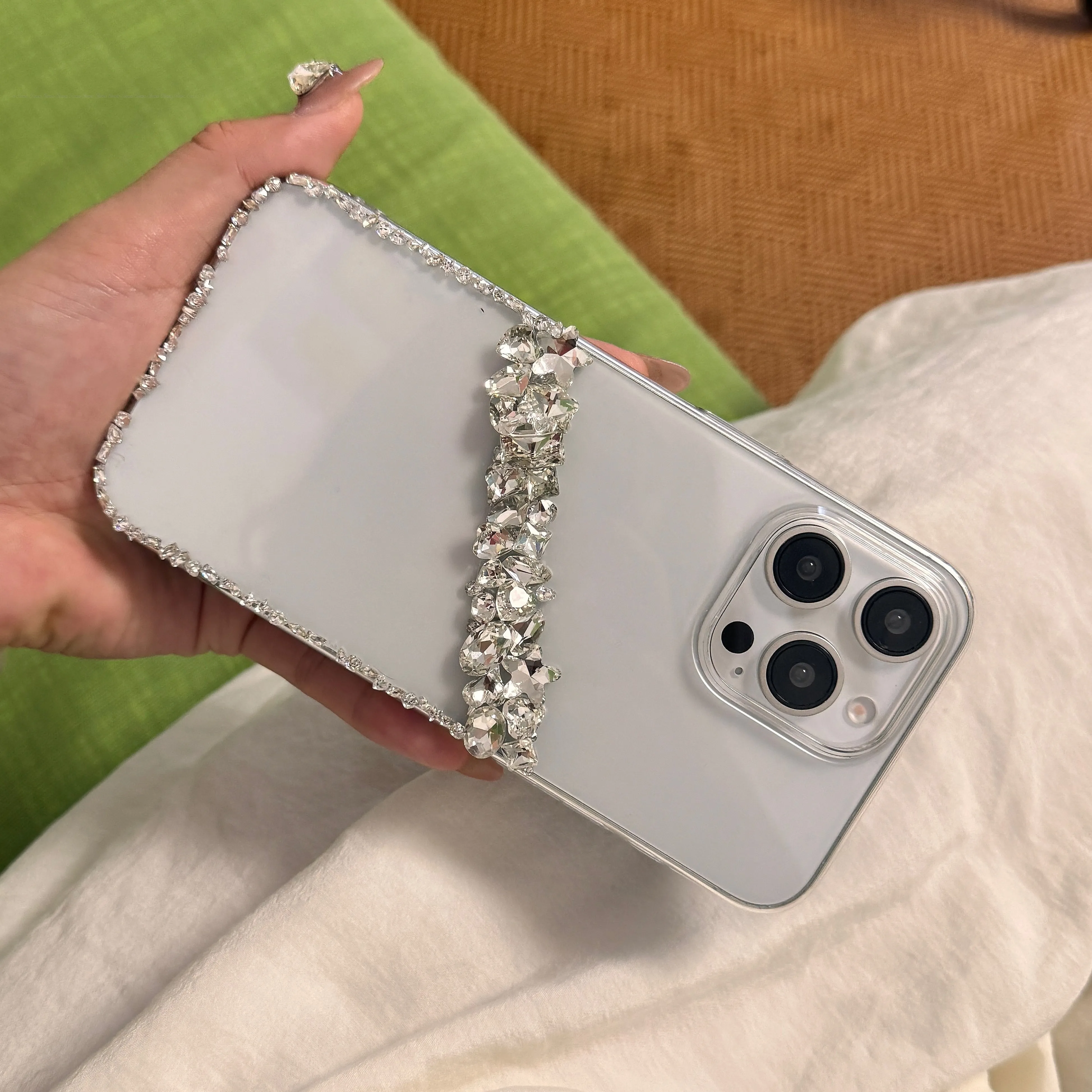 الفاخرة تألق الماس ل Xiaomi Mi Civi 2 3 4 5 Poco X3 M3 F2 F3 F4 GT Pro ملاحظة 10 لايت بلينغ الصلب PC الغطاء الخلفي جراب هاتف #5