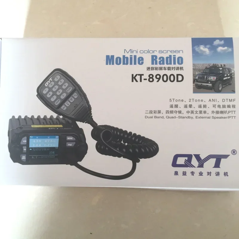Walkie Talkie QYT Basis Jarak Jauh 25W Dual Band Mini QYT KT-8900D