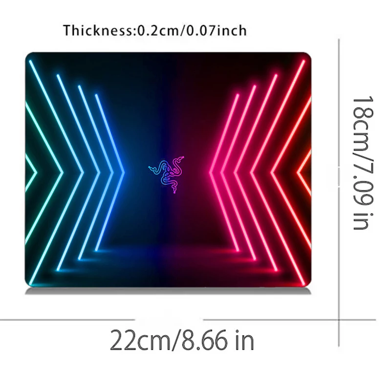 Razer Rug Mousepad Gaming Accessories لوحة ماوس صغيرة لطاولة الكمبيوتر سجادة ماوس Kawaii حصيرة ألعاب الكمبيوتر لوحة المفاتيح مكتب عمل حصيرة