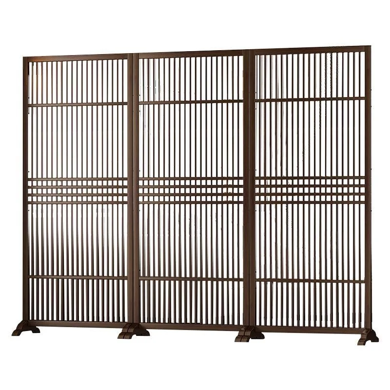 New Chinese screen partition, living room occlusion, entrance entrance grille, modern simplicity, decorative seat screen
