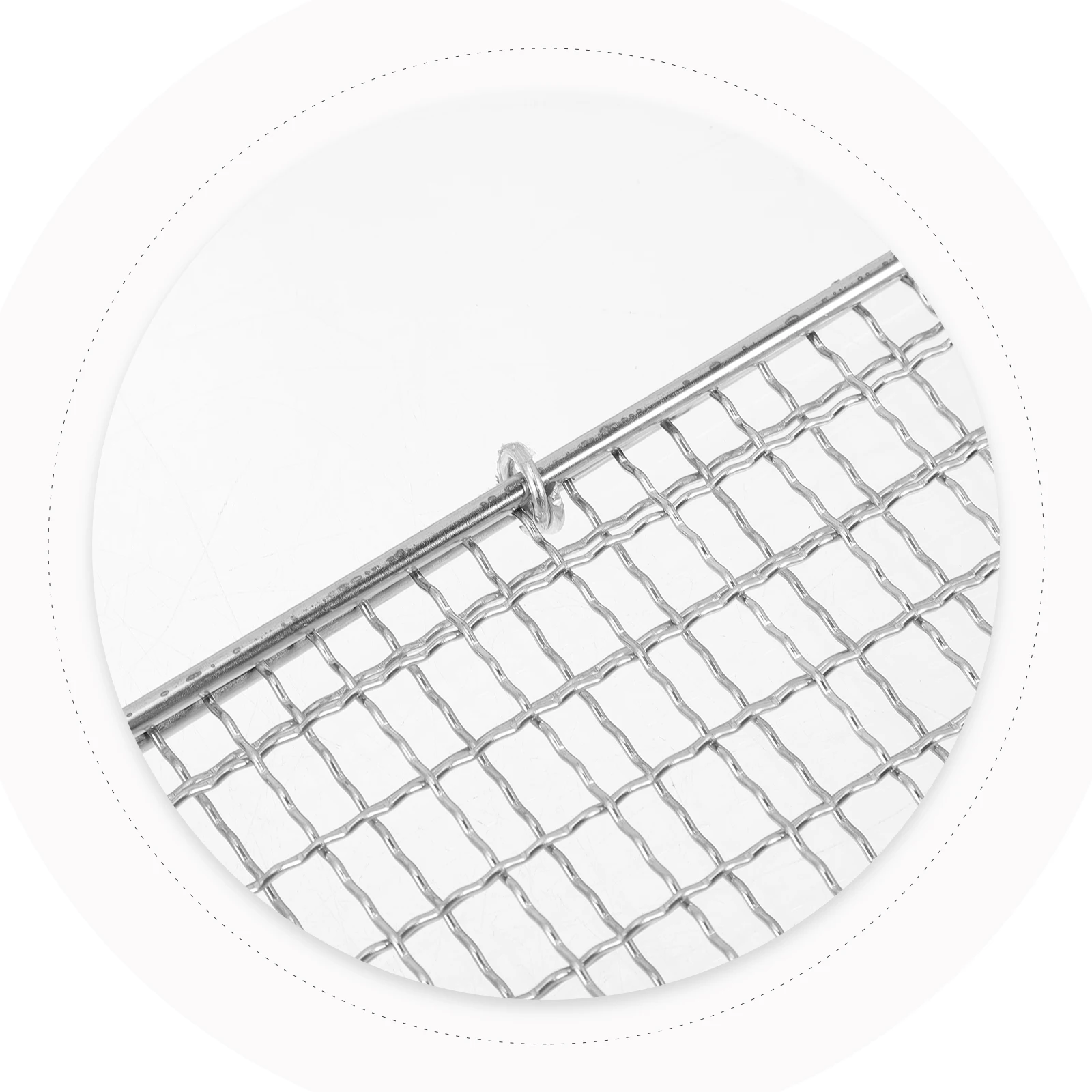 

Grilled Fish Clips Bbq Accessory Grilling Basket Stainless Steel Baskets for Outdoor