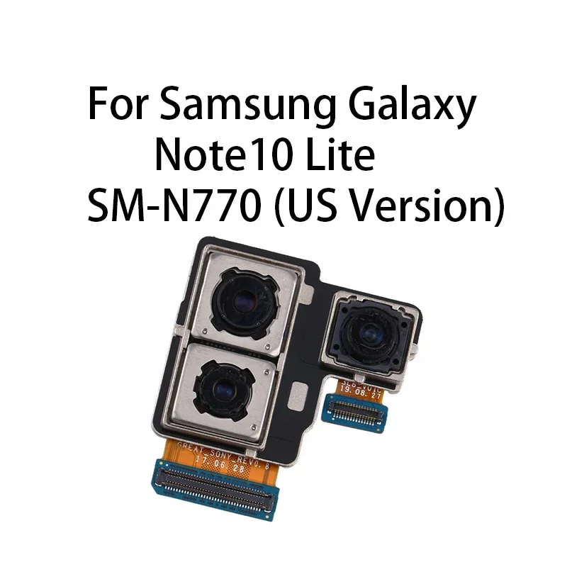 

Back Facing Big Main Rear Camera Module Flex Cable For Samsung Galaxy Note10 Lite /SM-N770 (US Version)