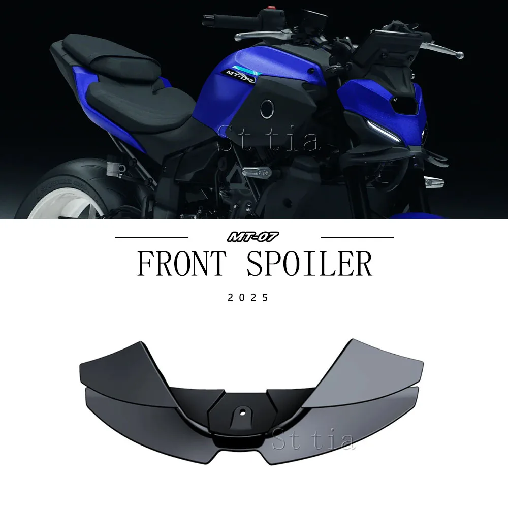

Для YAMAHA MT-07 2025 GP WING мотоцикл передний спойлер нижний спойлер передняя губа ветрокрыло аэродинамический обтекатель крылышки