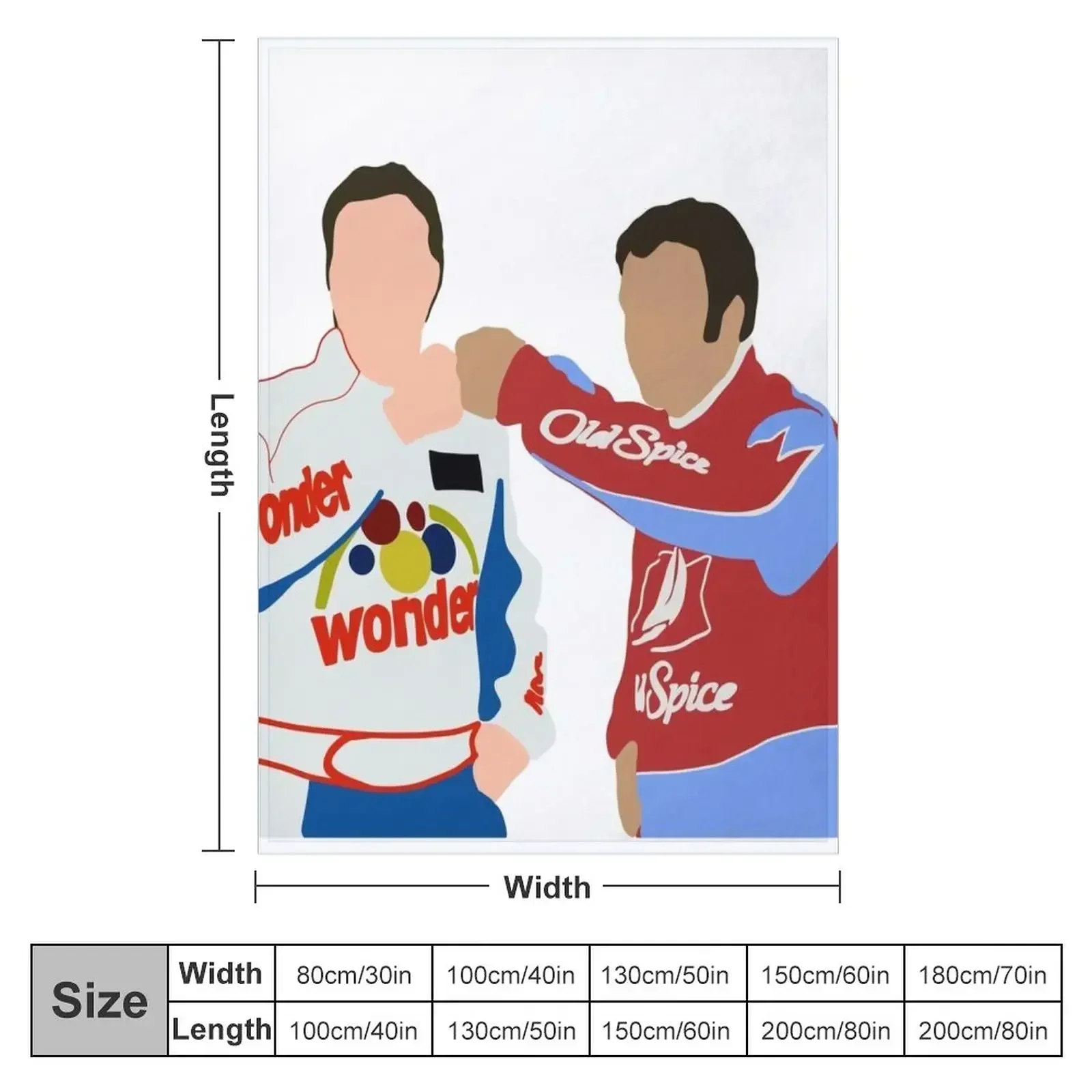 Shake and Bake Throw Blanket funny gift Blankets For Bed Winter beds bed plaid Extra Large Throw Luxury Brand Blankets