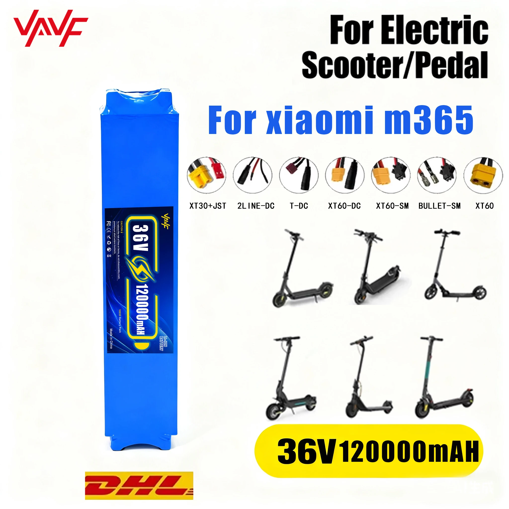 36V 120Ah For M365 …